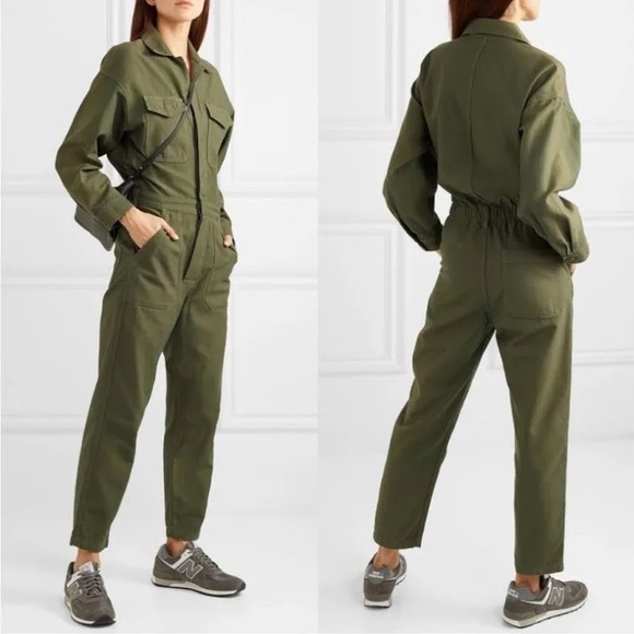 Citizens of Humanity Marta Long Sleeve Cotton Jumpsuit⁩